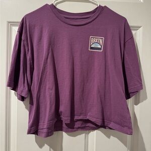 Brixton Purple Women's Crop Top